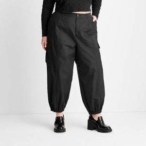 Women's High-Rise Cargo Pants - Future Collective Gabriella Karefa-Johnson LARGE